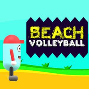 play Beach Volleyball