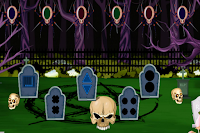 G2M Dark Cemetery Escape Html5