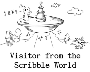play Visitor From The Scribble World