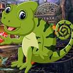Harmless Chameleon Escape