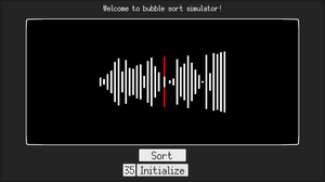 Bubble Sort Simulator