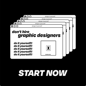 Don'T Hire Graphic Designers, Do It Yourself!!