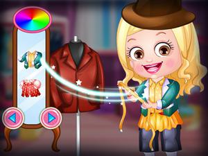 play Baby Hazel Dressmaker Dressup