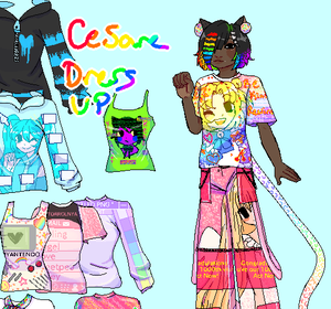 play Cesare Dress Up