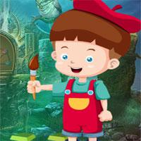 play G4K-Painting-Baby-Escape