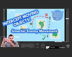 play Intercept Moving Objects! Smarter Enemy Movement Tutorial