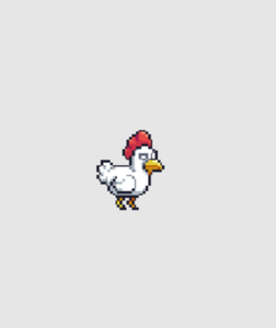 play Animated Chicken Move Test