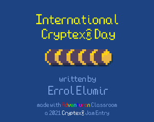 play #01 International Cryptex Day