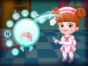 play Baby Hazel Doctor Dressup