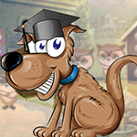 play Happy Graduated Dog Escape