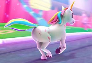 play Unicorn Run 3D