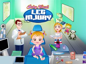 play Baby Hazel Leg Injury