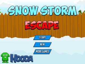 play Snow Storm Escape