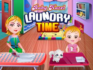 play Baby Hazel Laundry Time