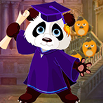 play Graduate Panda Escape