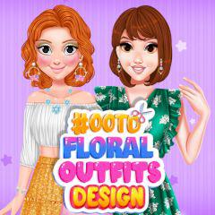 play #Ootd Floral Outfits Design