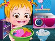 Baby Hazel Laundry Time