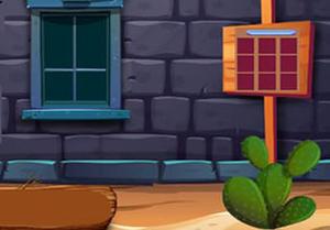 play Desert Stone Wall Escape