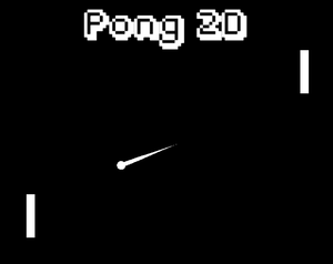 play Pong 2D