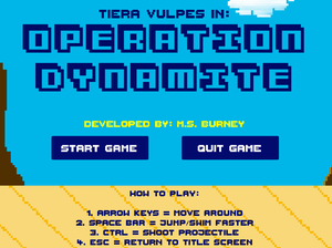 Tiera Vulpes In: Operation Dynamite