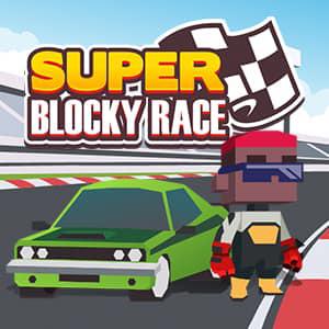 play Super Blocky Race