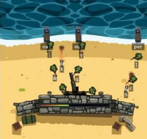 play Defend The Beach