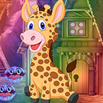 play Cheery Baby Giraffe Escape