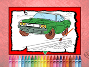 play Muscle Cars Coloring