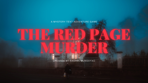 play The Red Page Murder