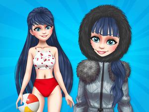 play Marinet Winter Vacation Hot And Cold