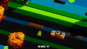 play Frogger Road