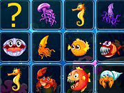 Sea Creatures Cards Match