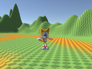 play Tails Race Thing