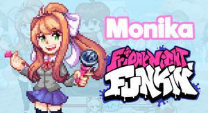 play Friday Night Funkin Monika (Ddlc) Mod (Kade Engine)