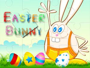 play Easter Bunny Puzzle