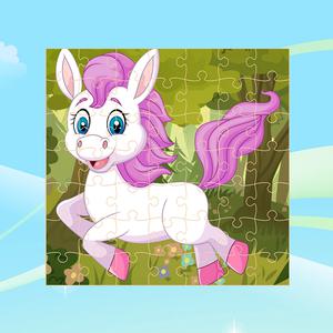 play Cute Little Horse Jigsaw