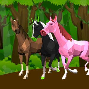 play Horse Family Animal Simulation 3D