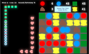 play Cgj: Prototype Match3 Defense Game