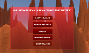 play Aliens Swarm Desert Project 4 Completion