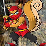 play Rugged Ninja Squirrel Escape