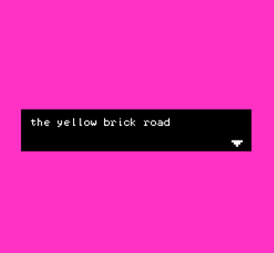play The Yellow Brick Road
