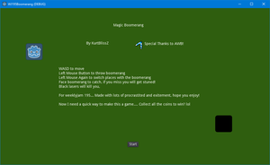 play Magical Boomerang And Lasers!