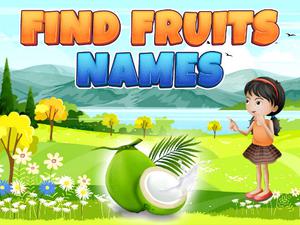 play Find Fruits Names