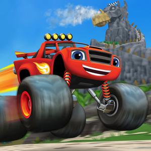 Blaze And Monster Machines: Dragon Island Race