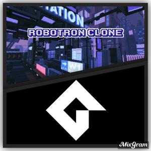 play 2D Robotron Clone
