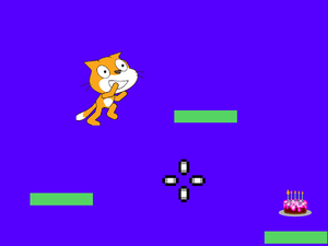 play Scratch Cat-A Platformer