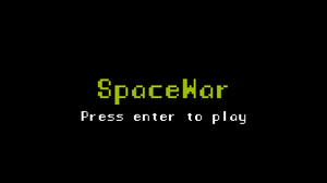 play Spacewar