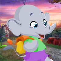 G4K-Cartoon-Elephant-Rescue