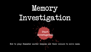 play Memory Investigation