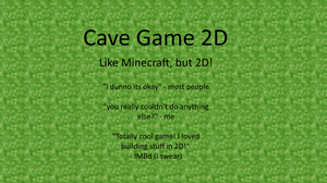 Cave Game 2D
